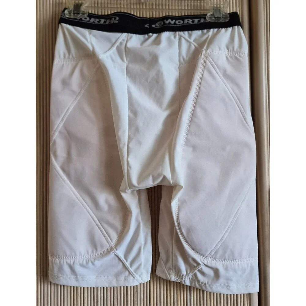 Worth Men's Sliding Short Size Large 34-36 Baseball Sports Athletic Cup Pocket